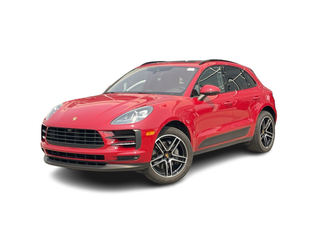 Red 2021 Porsche Macan SUV / Crossover All-Wheel Drive Automatic