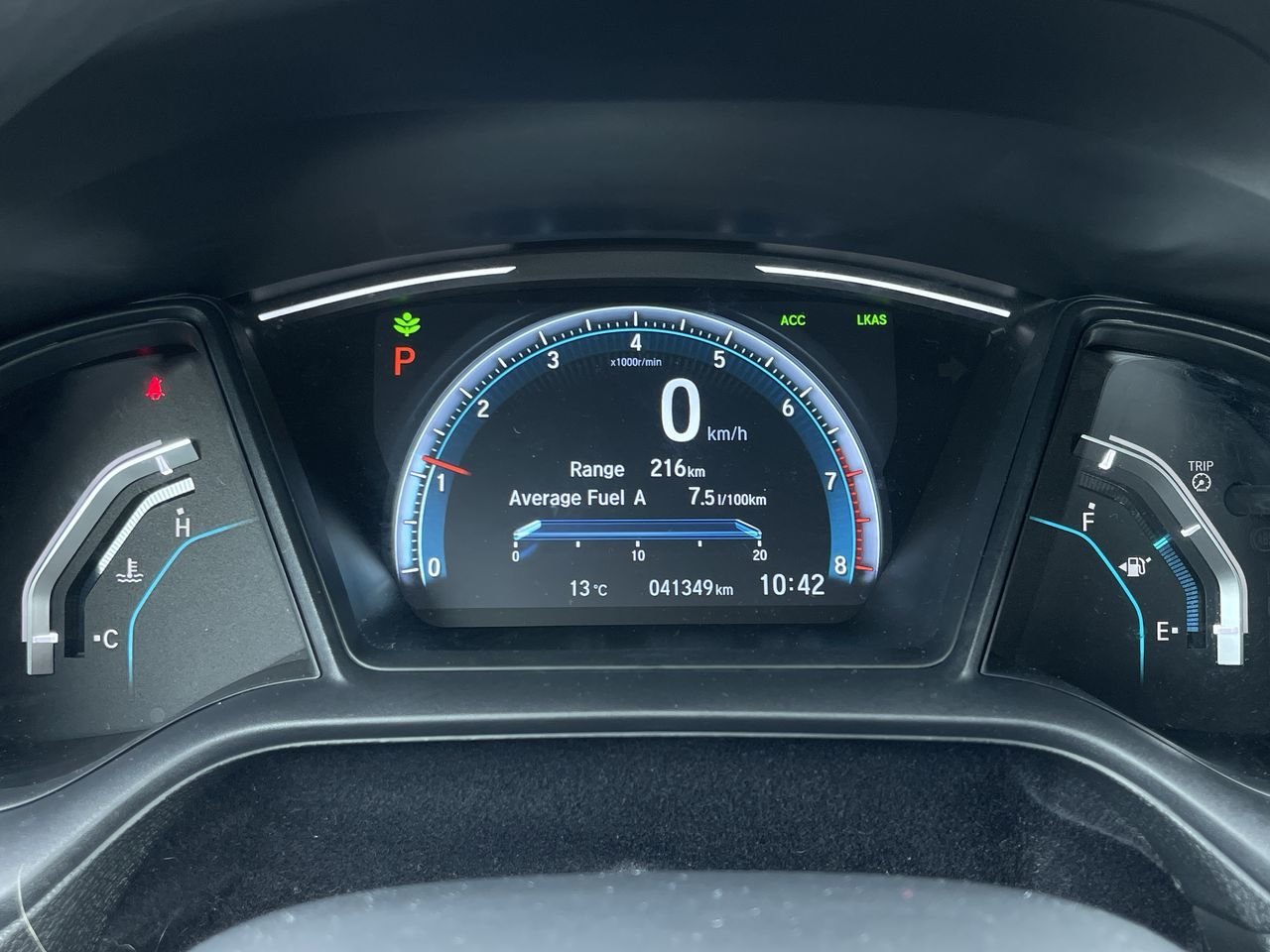 Used 2021 Aegean Blue Met Honda LX image 21