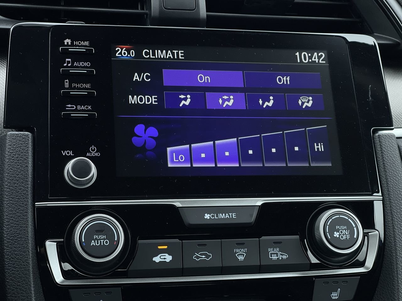 Used 2021 Aegean Blue Met Honda LX image 24
