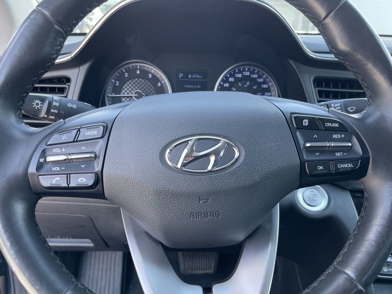 Used 2020 Intense Blue Hyundai Preferred w/Sun & Safety Package image 21