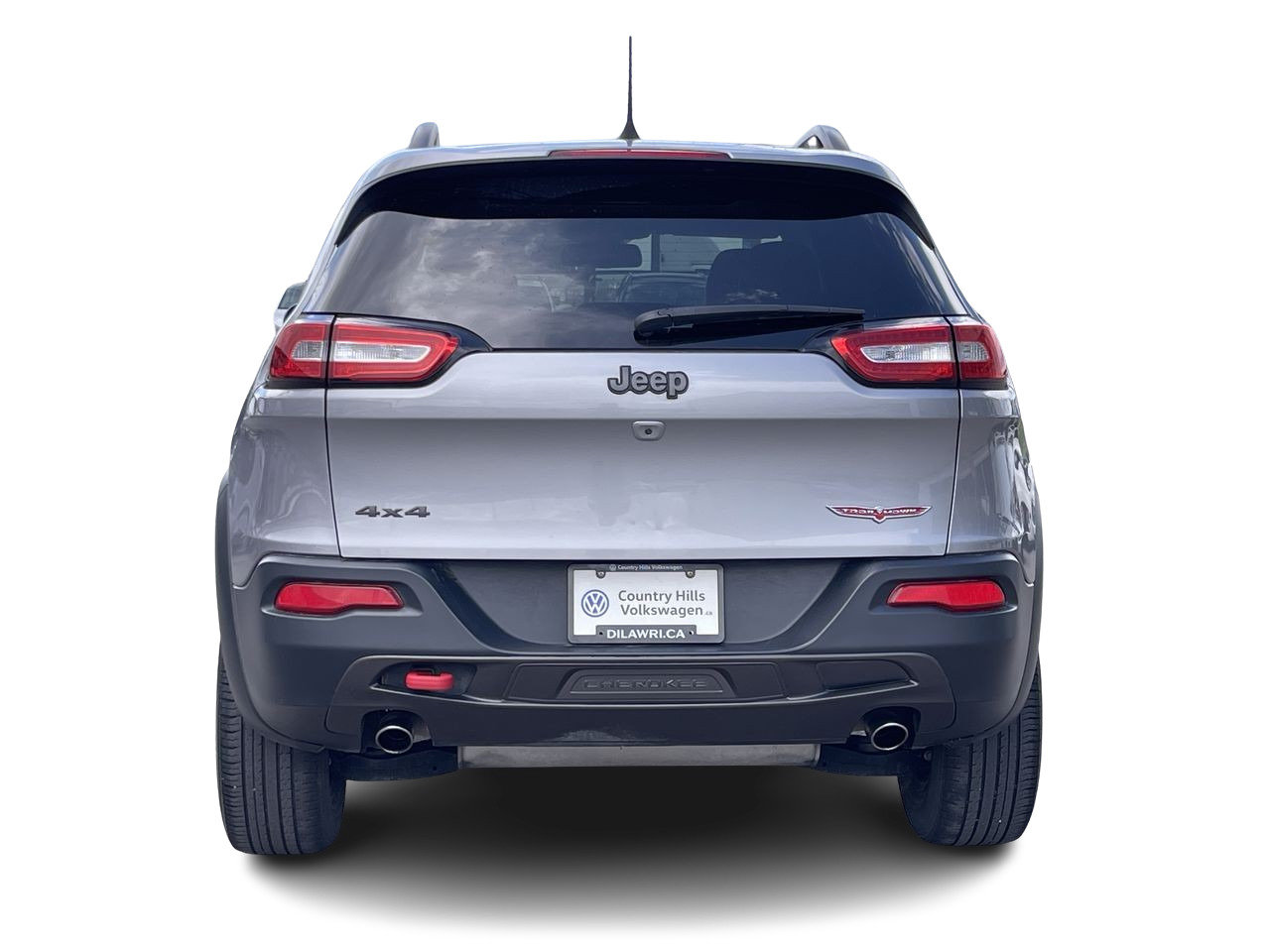 Used 2016 Billet Silver (MET) Jeep Trailhawk image 9