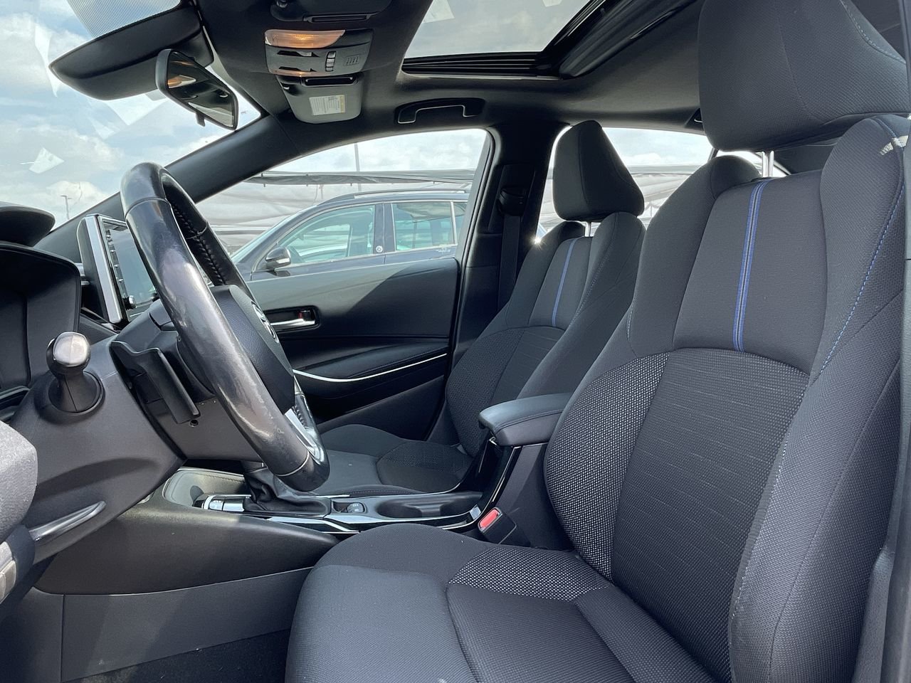 Used 2020 Super White Toyota SE image 19