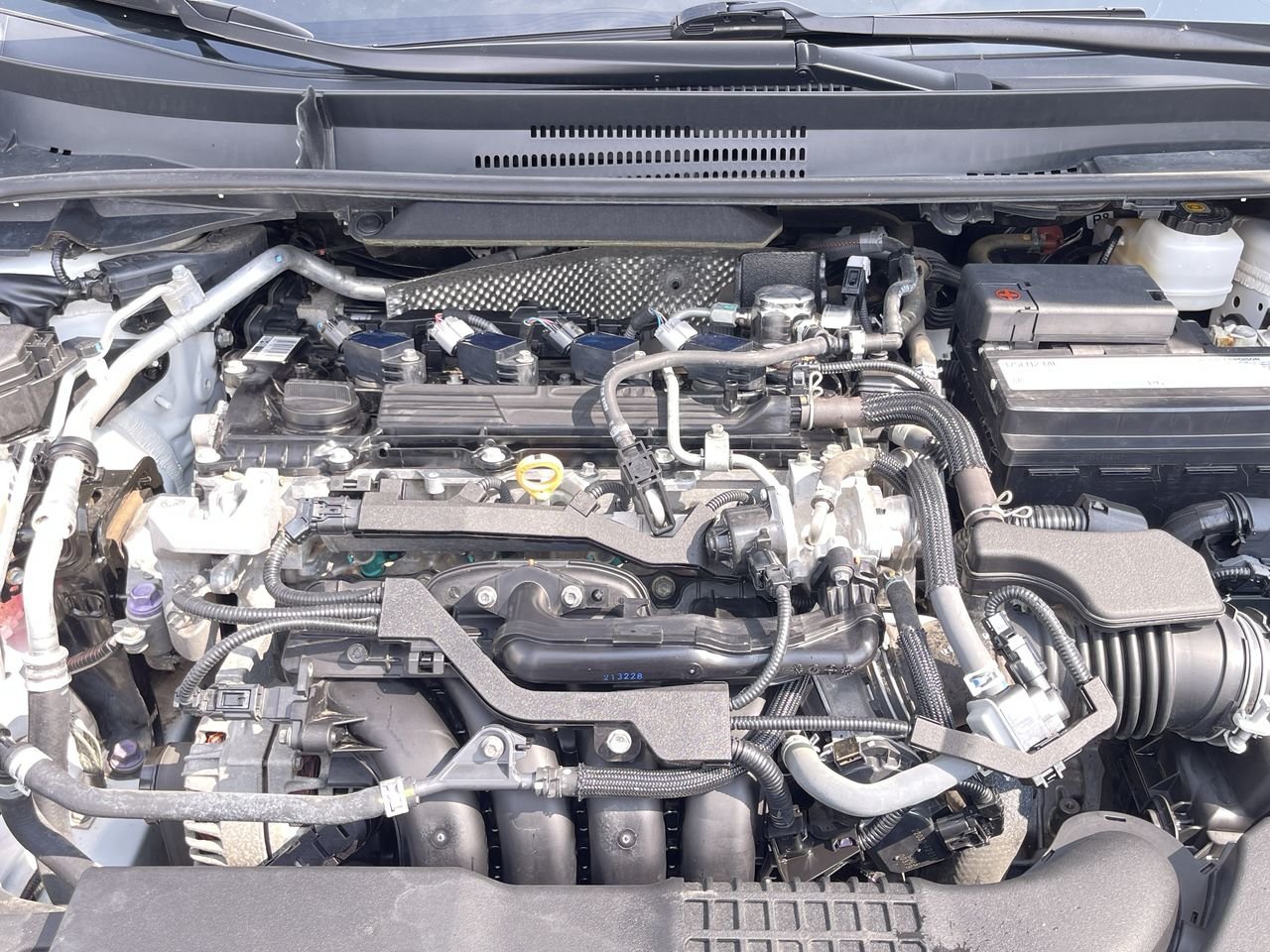Used 2020 Super White Toyota SE image 27