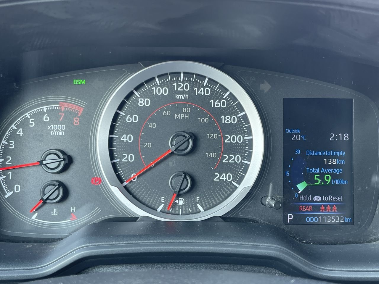 Used 2020 Super White Toyota SE image 22