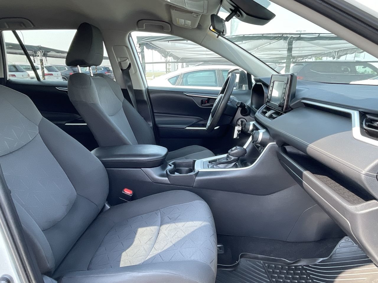 Used 2021 Super White Toyota LE image 30