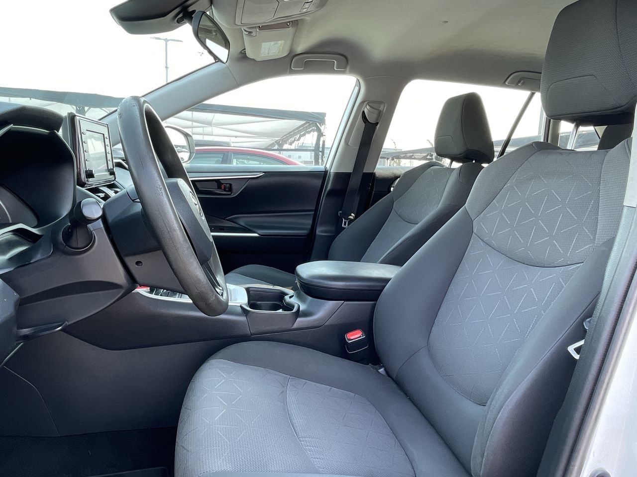 Used 2021 Super White Toyota LE image 19