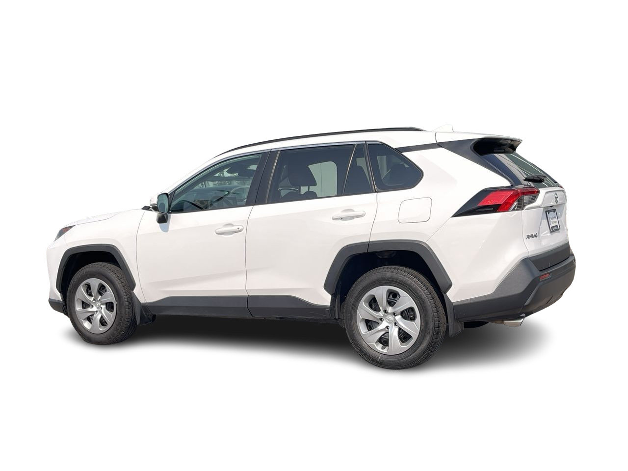 Used 2021 Super White Toyota LE image 6