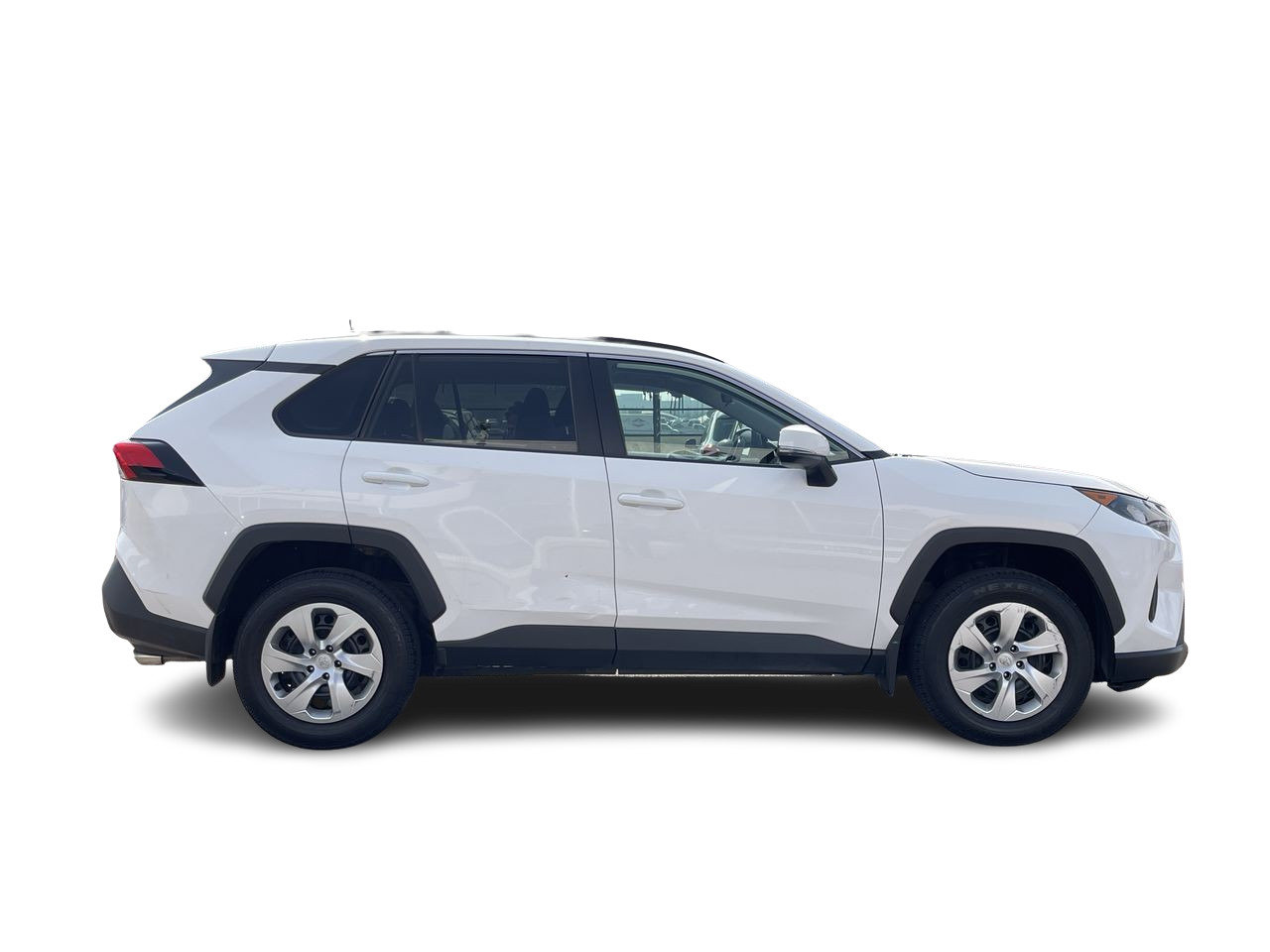 Used 2021 Super White Toyota LE image 13