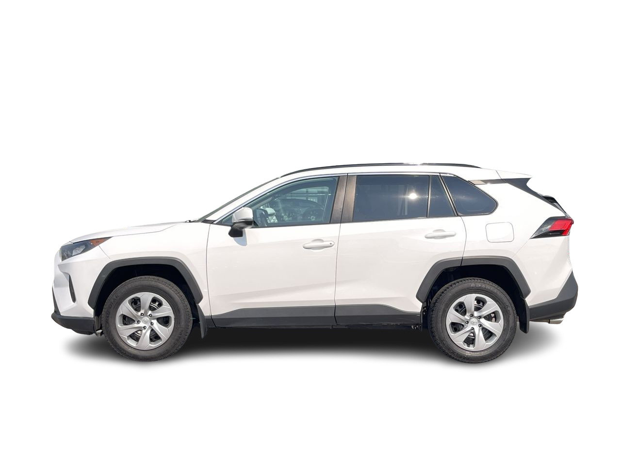 Used 2021 Super White Toyota LE image 5