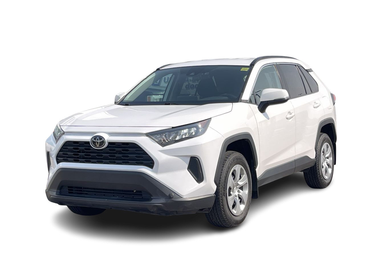 Used 2021 Super White Toyota LE image 2
