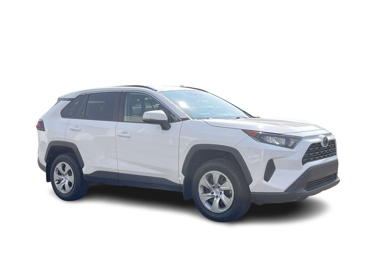 Used 2021 Super White Toyota LE image 14