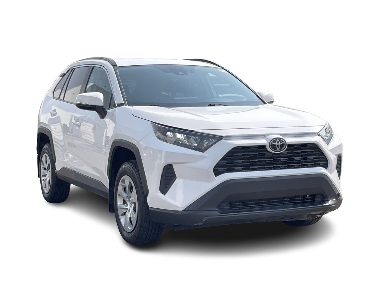 Used 2021 Super White Toyota LE image 16