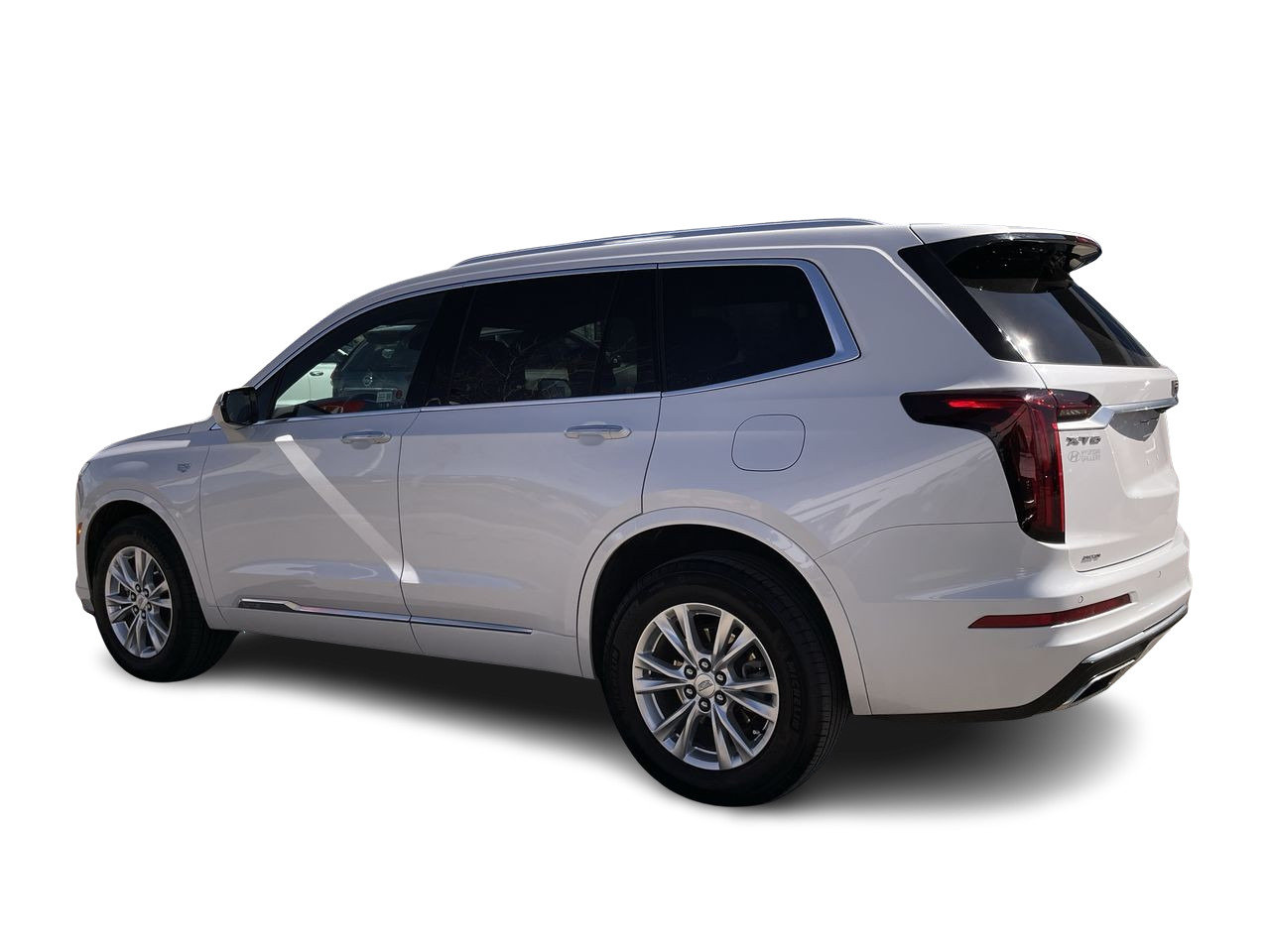 Used 2021 Crystal White Tricoat Cadillac Luxury AWD, 7 Passenger, Leather,. Navigation image 6