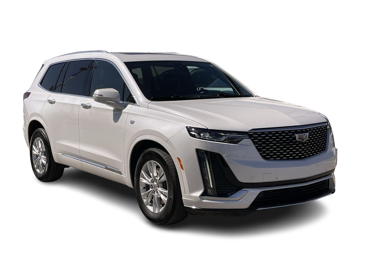Used 2021 Crystal White Tricoat Cadillac Luxury AWD, 7 Passenger, Leather,. Navigation image 15