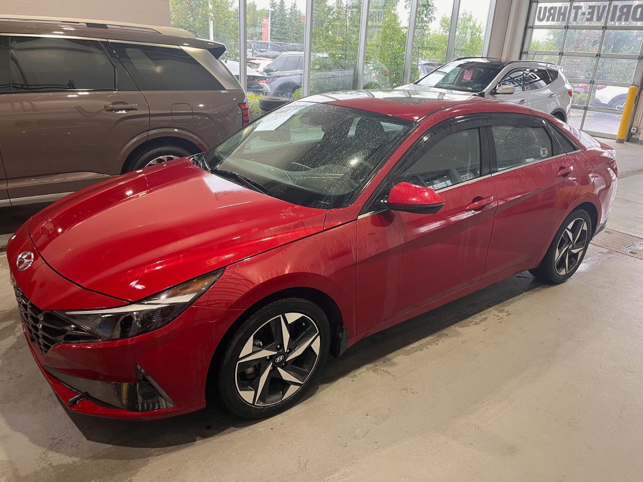 Fiery Red 2022 Hyundai Elantra Sedan Automatic