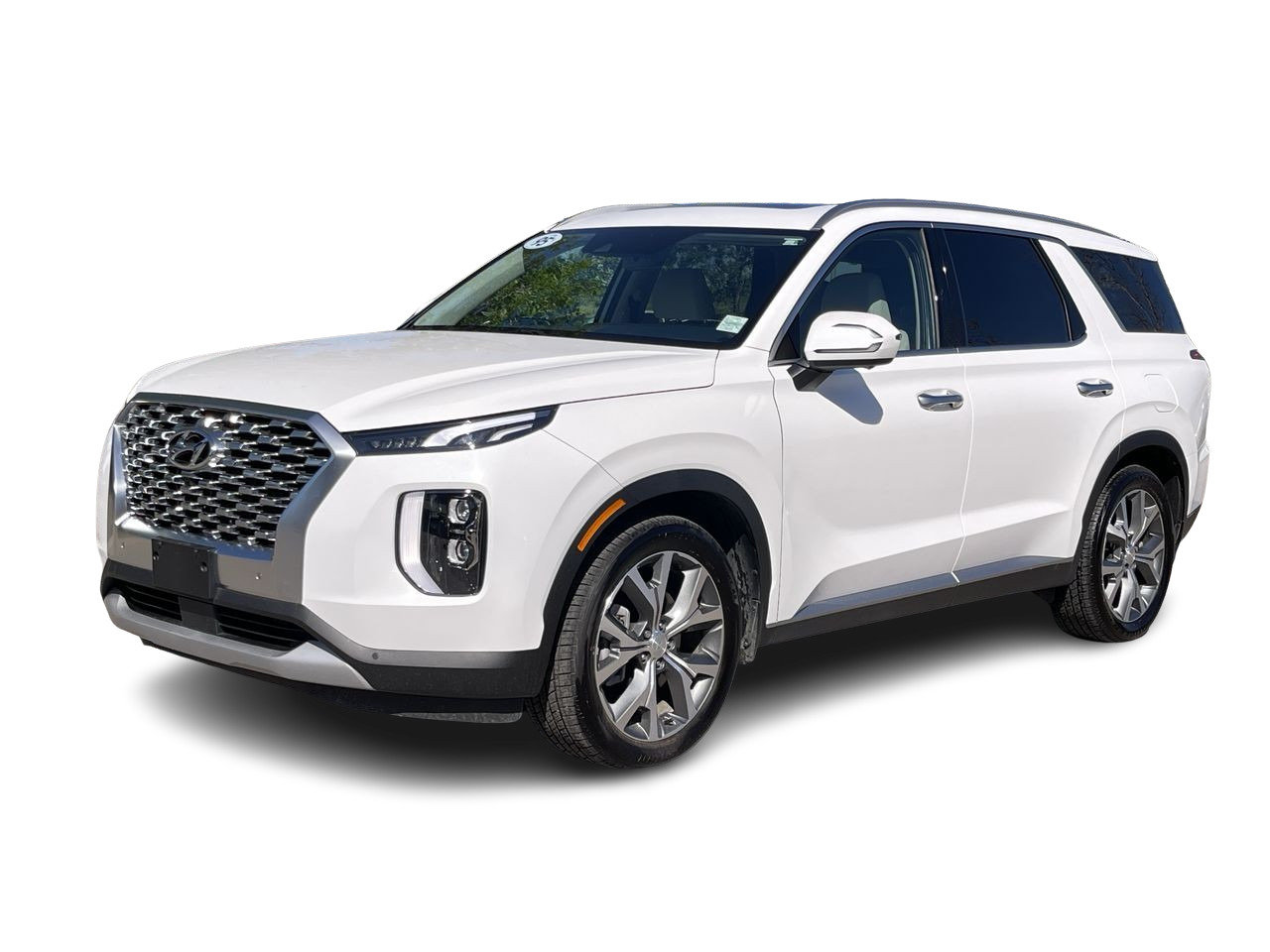 Used 2022 Hyper White Hyundai AWD Luxury 7 Passenger, Leather image 3