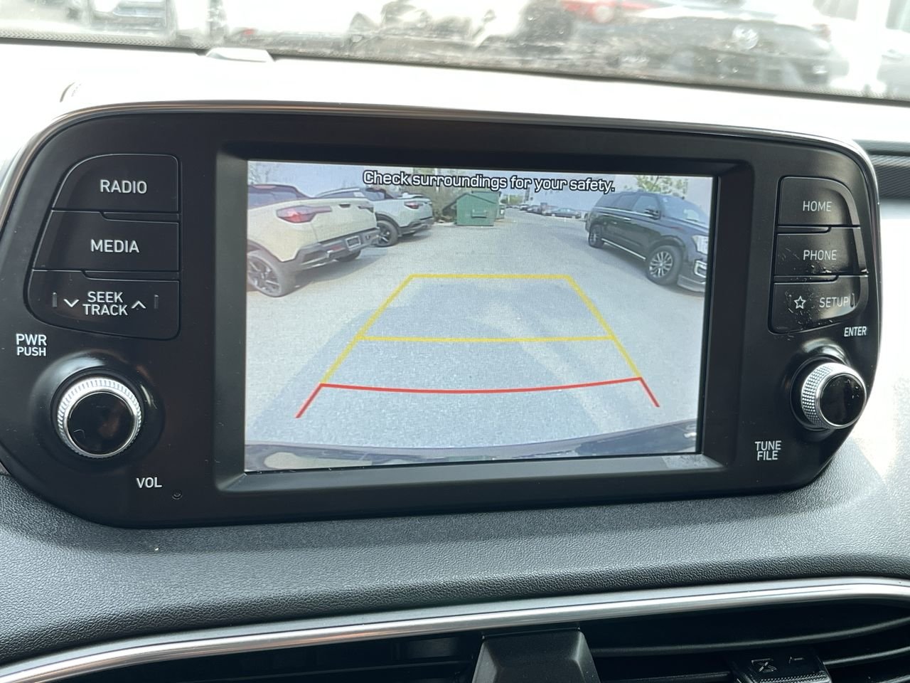Used 2019 Black Hyundai Preferred AWD 2.4L Dark Chrome image 9