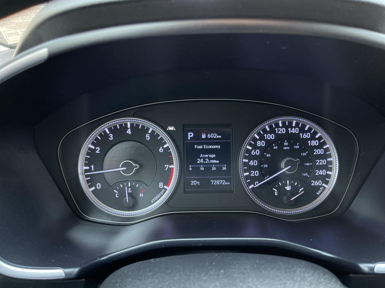 Used 2019 Black Hyundai Preferred AWD 2.4L Dark Chrome image 7