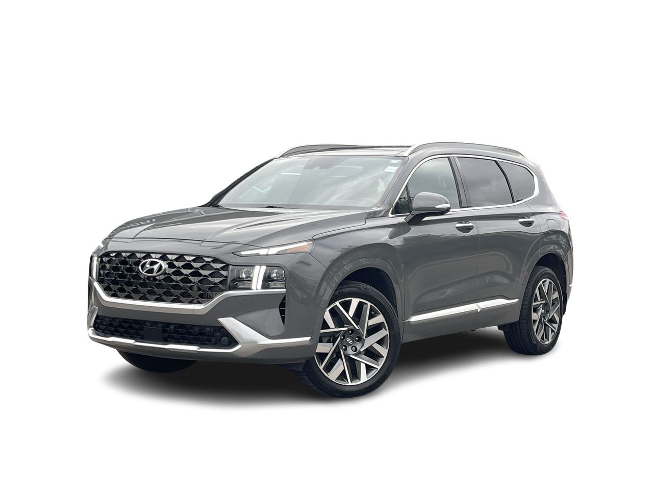Gray (Hampton Grey Met) 2022 Hyundai Santa Fe SUV / Crossover Automatic