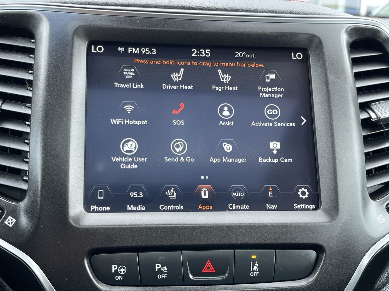 Used 2020  Jeep 4x4 Trailhawk W/ Panoramic Sunroof image 11