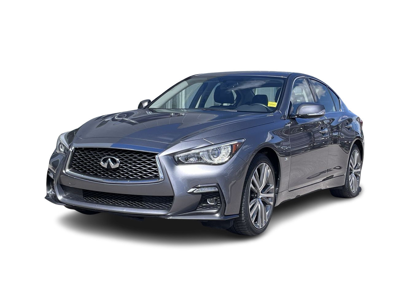 Used 2019 Graphite Shadow Met INFINITI 3.0T AWD Signature Edition image 2
