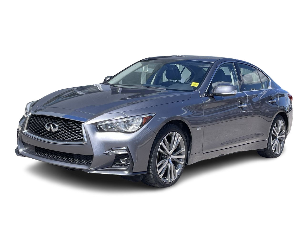 Used 2019 Graphite Shadow Met INFINITI 3.0T AWD Signature Edition image 3