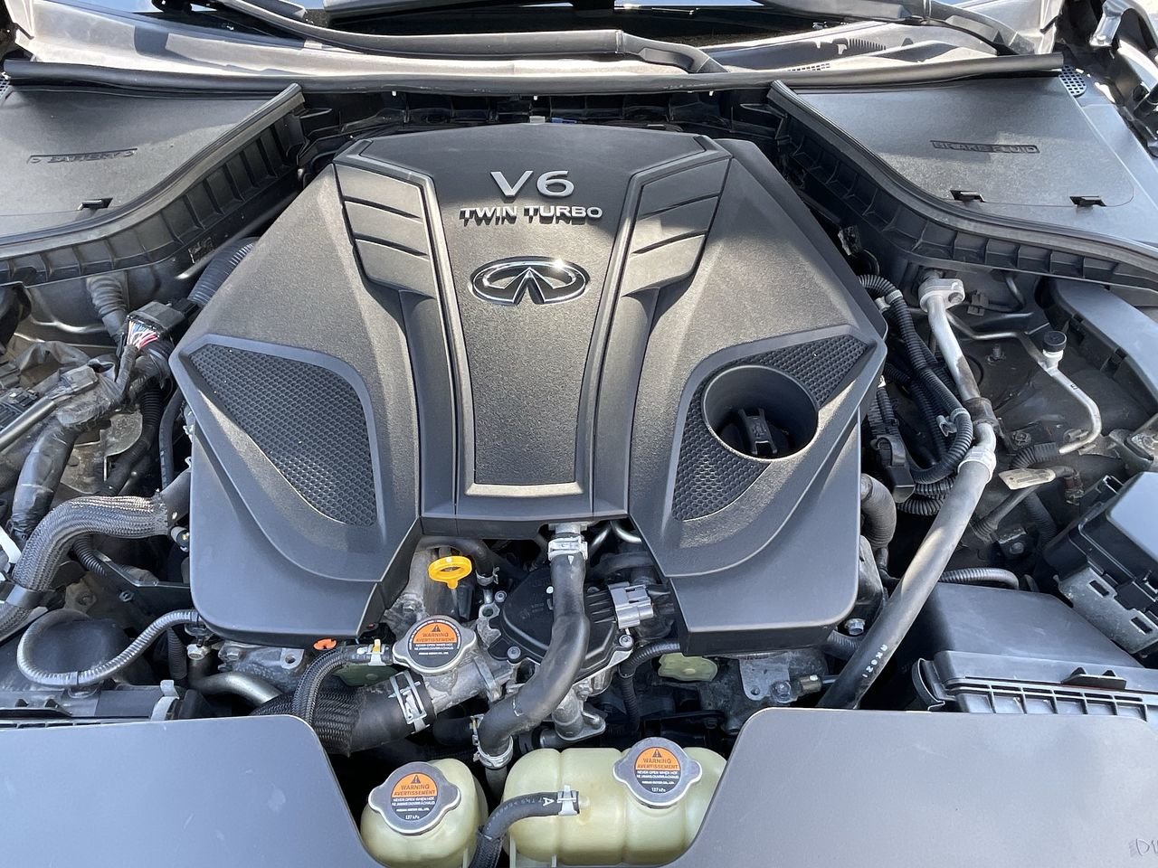 Used 2019 Graphite Shadow Met INFINITI 3.0T AWD Signature Edition image 34