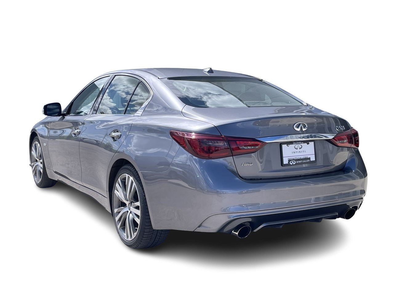 Used 2019 Graphite Shadow Met INFINITI 3.0T AWD Signature Edition image 8