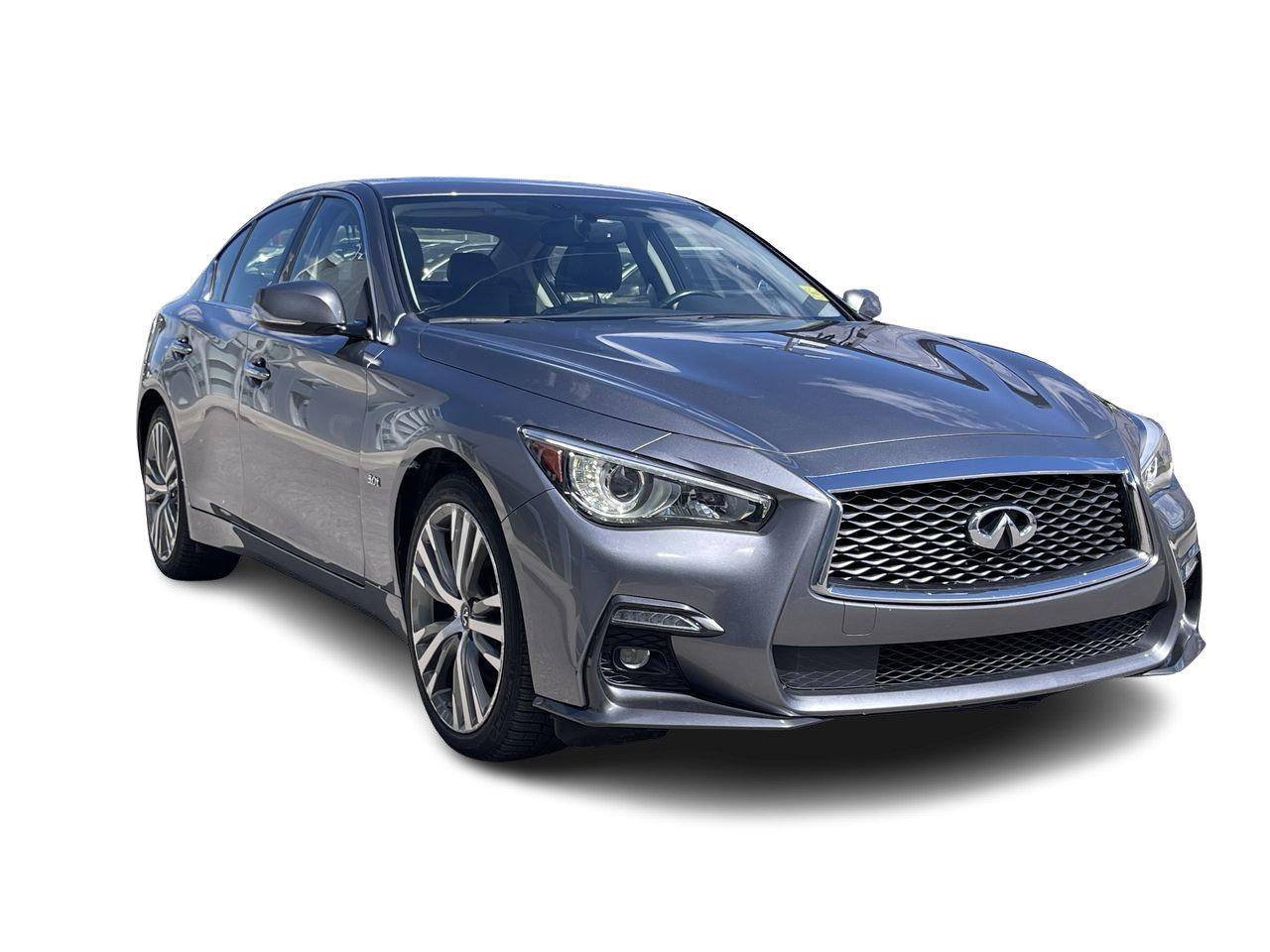Used 2019 Graphite Shadow Met INFINITI 3.0T AWD Signature Edition image 16