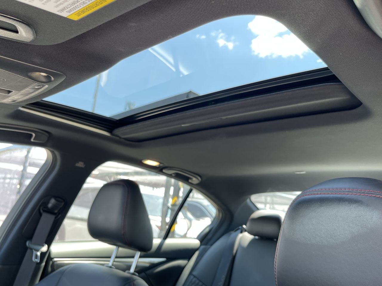Used 2022 Midnight Black Pearl INFINITI Red Sport I-Line ProActive image 30
