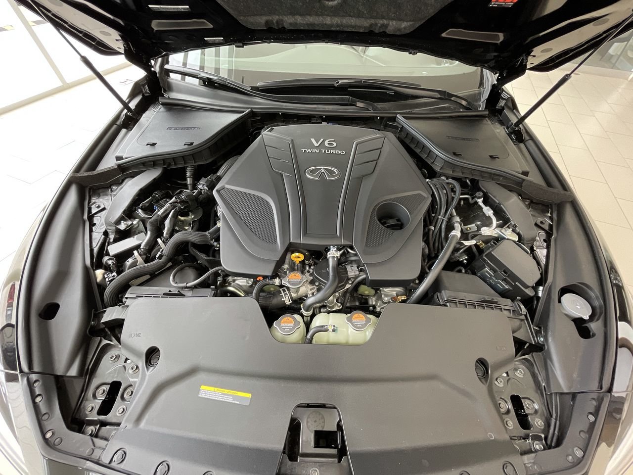 Used 2022 Midnight Black Pearl INFINITI Sport Tech image 26