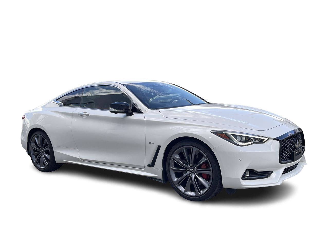 Used 2022 Majestic White Pearl INFINITI 3.0T Red Sport I-Line ProACTIVE image 14