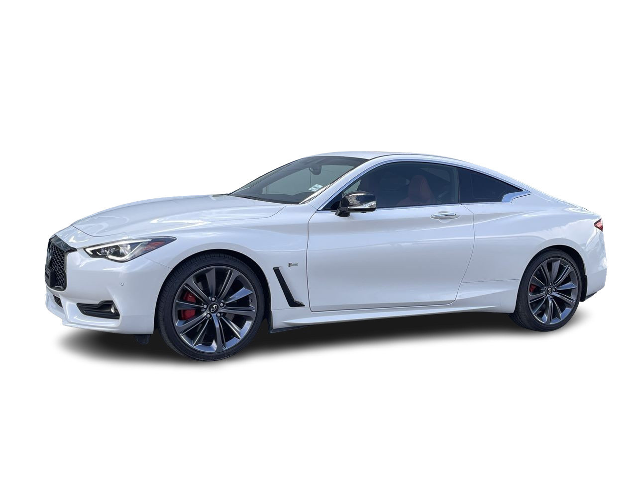 Used 2022 Majestic White Pearl INFINITI 3.0T Red Sport I-Line ProACTIVE image 4