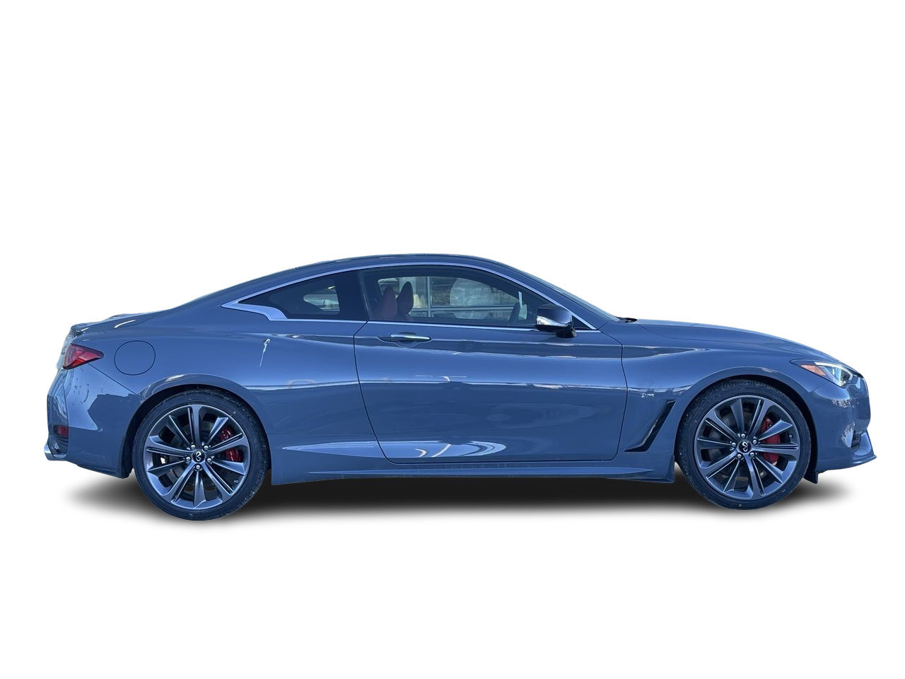 Used 2022 Slate Grey Pearl Met INFINITI 3.0T Red Sport I-Line image 13