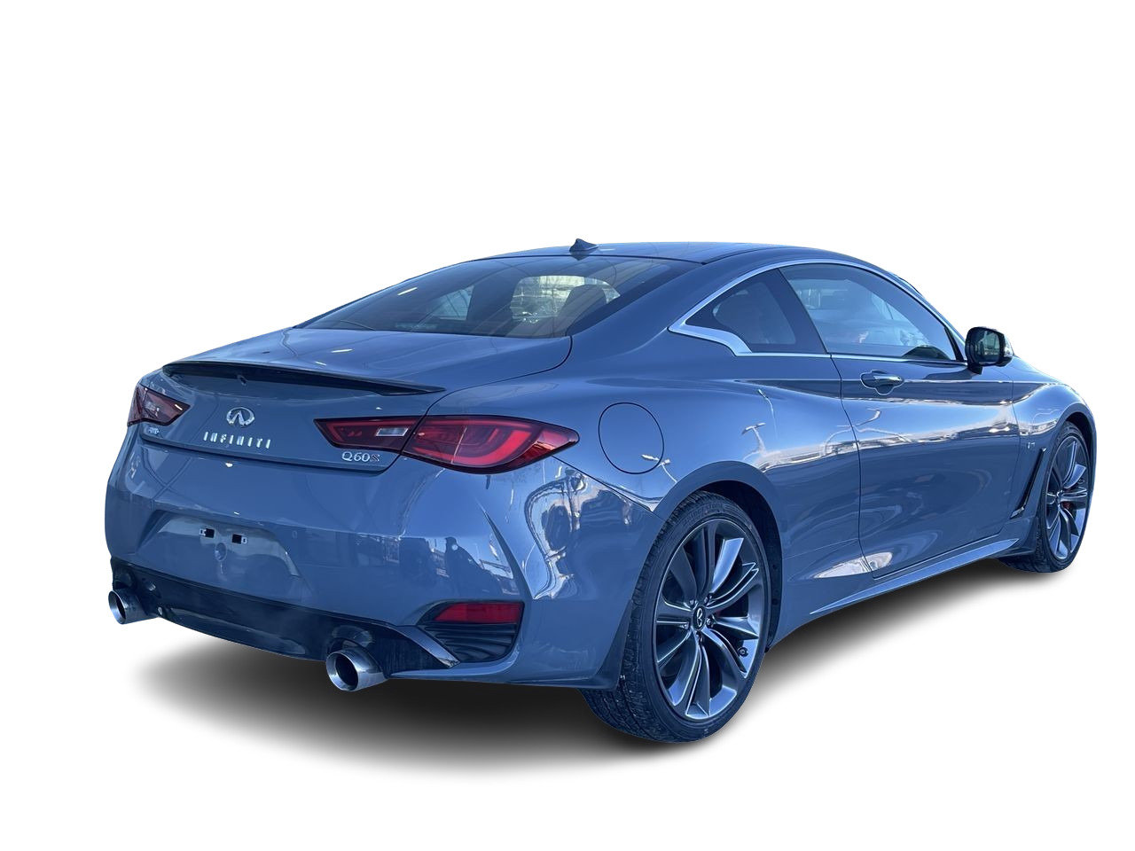 Used 2022 Slate Grey Pearl Met INFINITI 3.0T Red Sport I-Line image 11