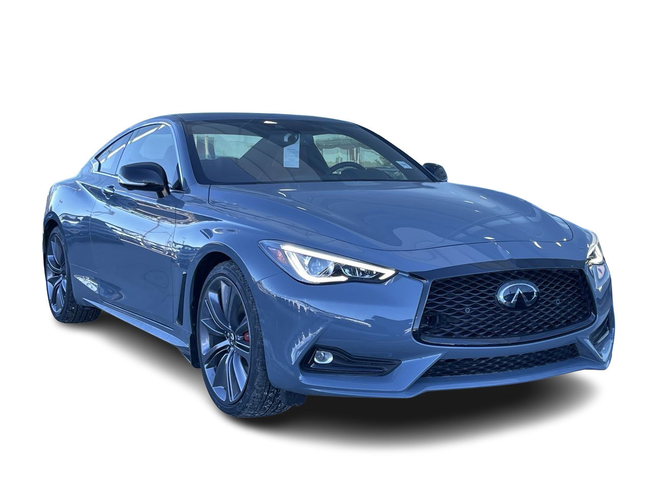 Used 2022 Slate Grey Pearl Met INFINITI 3.0T Red Sport I-Line image 16