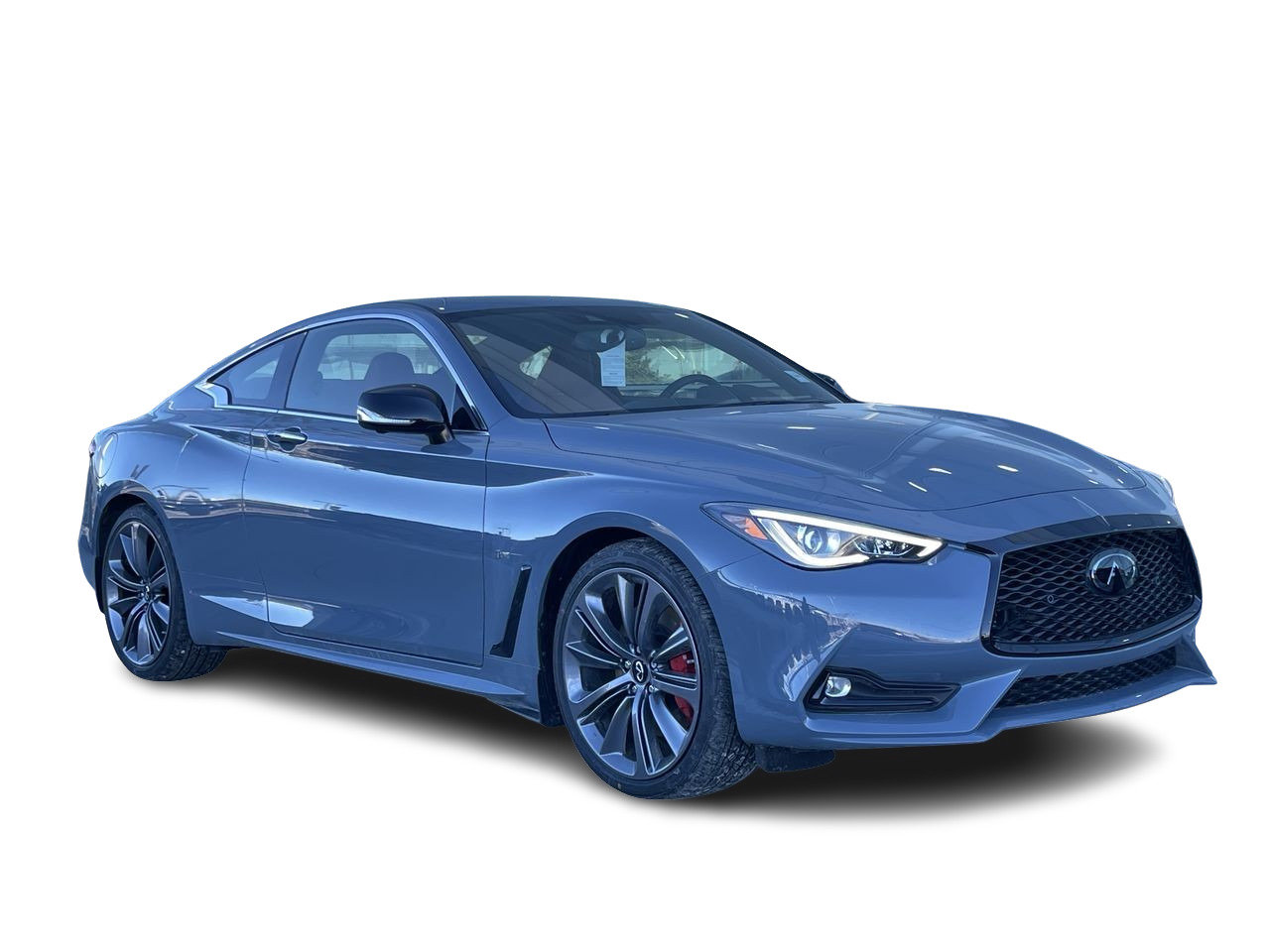 Used 2022 Slate Grey Pearl Met INFINITI 3.0T Red Sport I-Line image 15