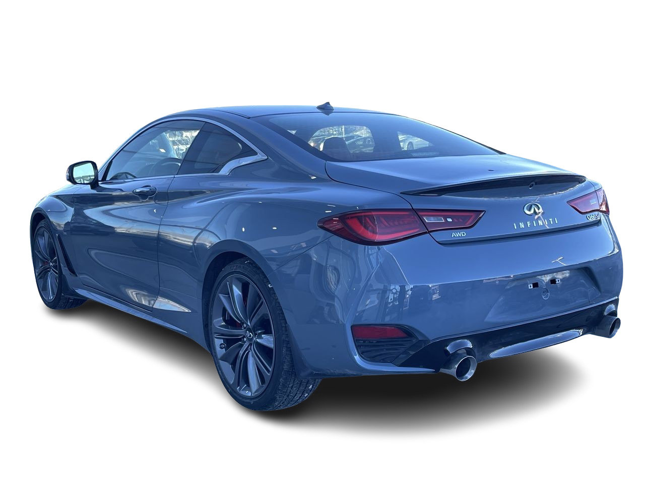 Used 2022 Slate Grey Pearl Met INFINITI 3.0T Red Sport I-Line image 7