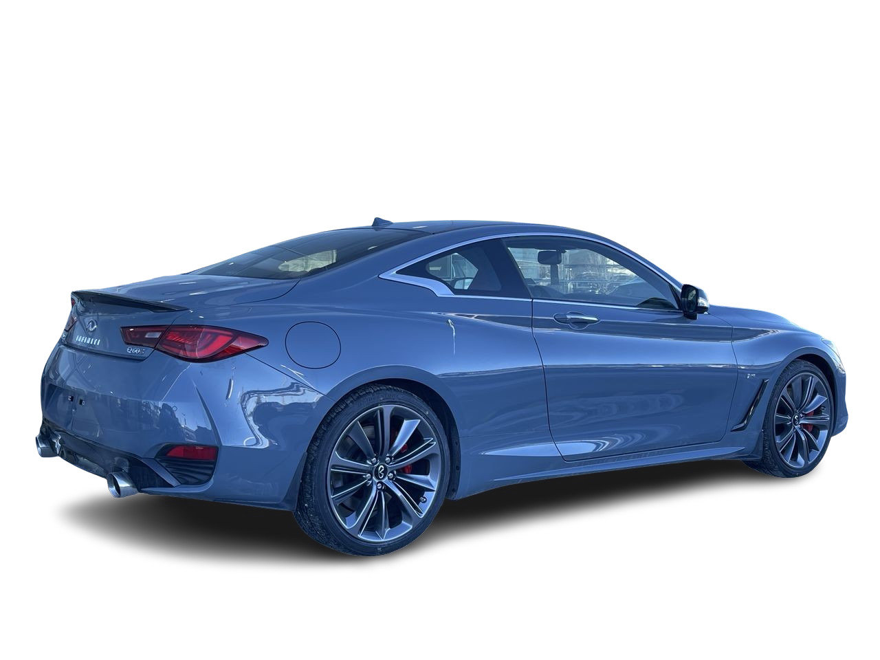 Used 2022 Slate Grey Pearl Met INFINITI 3.0T Red Sport I-Line image 12