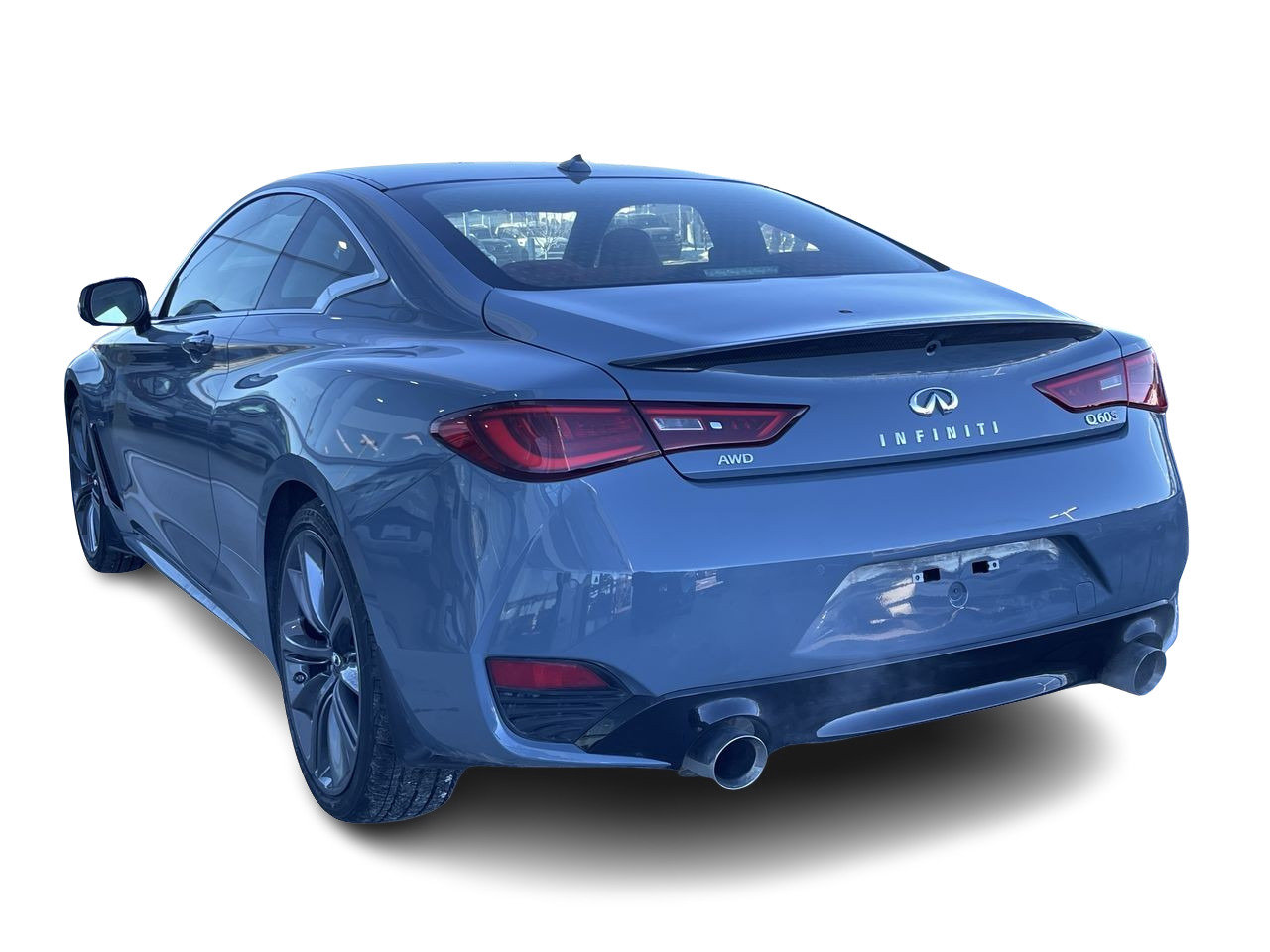 Used 2022 Slate Grey Pearl Met INFINITI 3.0T Red Sport I-Line image 8