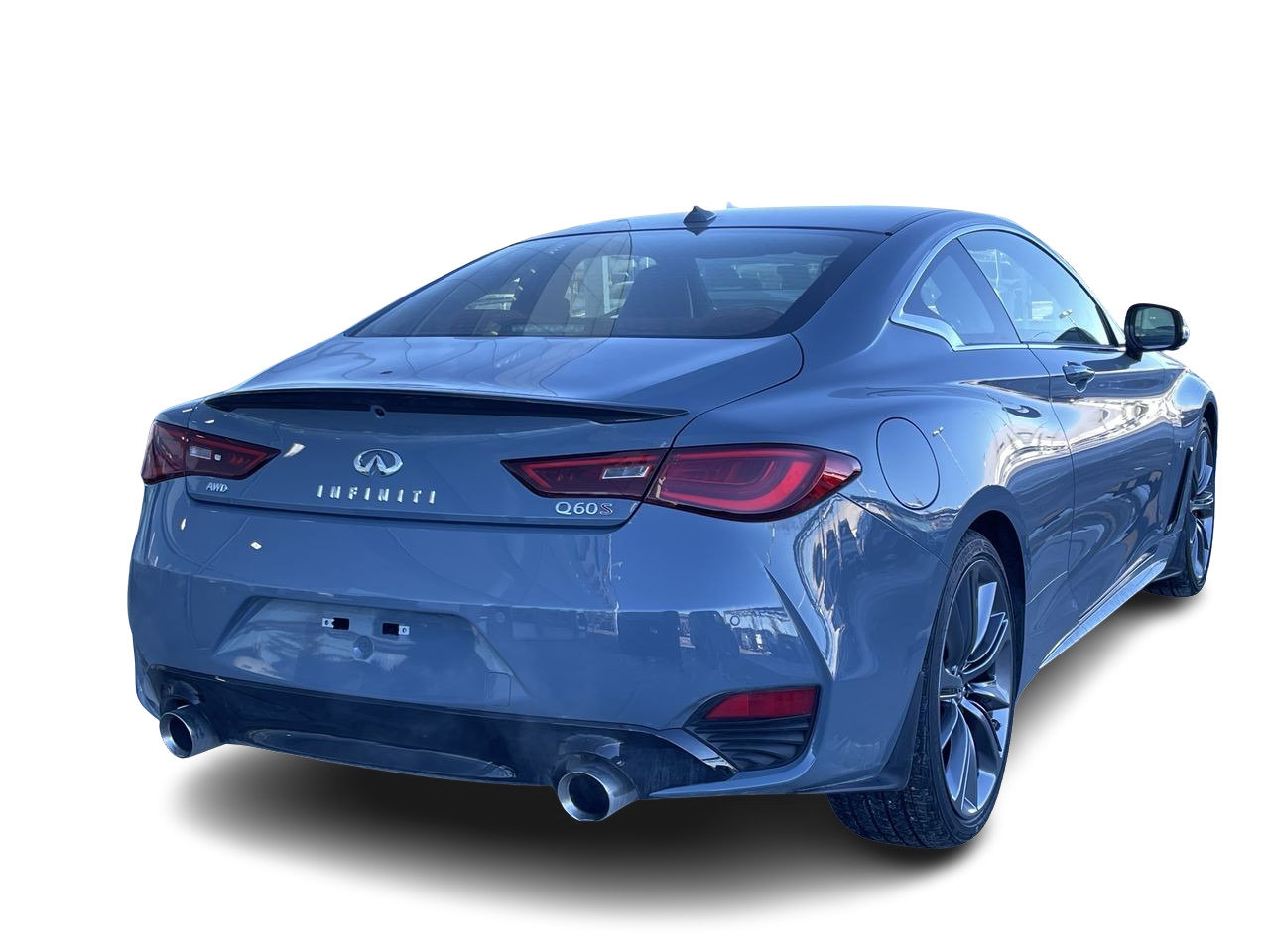 Used 2022 Slate Grey Pearl Met INFINITI 3.0T Red Sport I-Line image 10