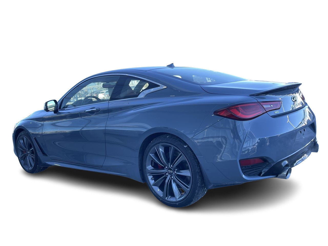 Used 2022 Slate Grey Pearl Met INFINITI 3.0T Red Sport I-Line image 6
