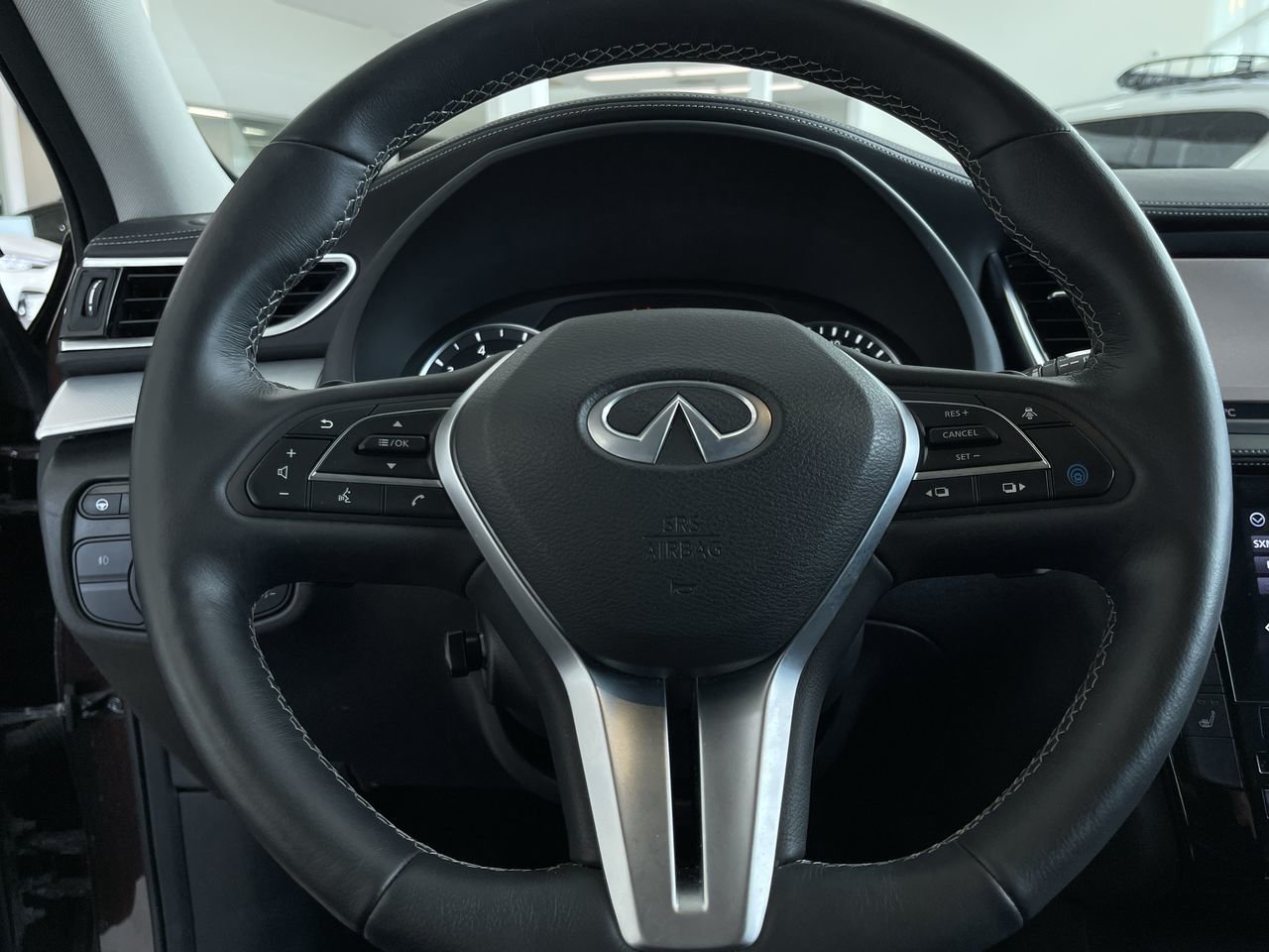 Certified Used 2021 Mocha Almond Met INFINITI 2.0T Essential Tech AWD image 22