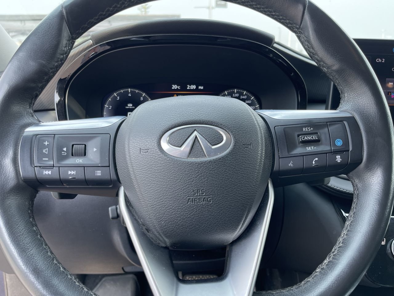 Used 2022 Moonbow Blue INFINITI AWD LUXE image 22