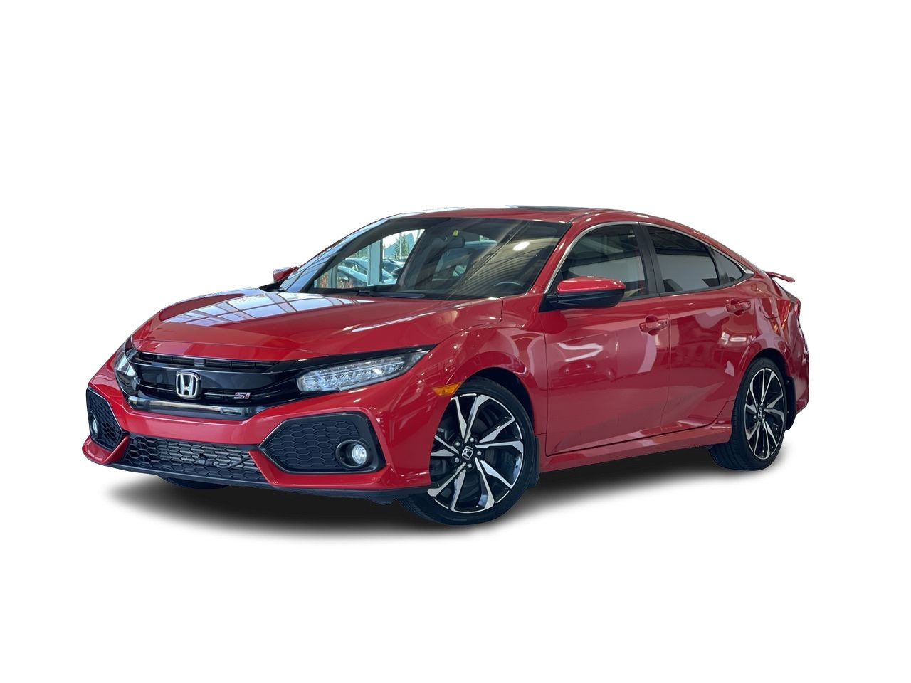 Rallye Red 2019 Honda Civic Sedan Front-Wheel Drive Manual