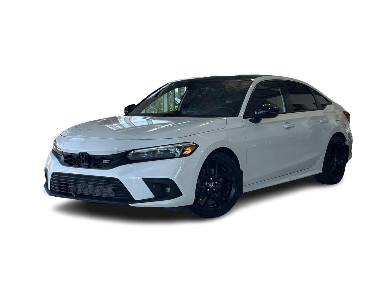 White 2022 Honda Civic Sedan Front-Wheel Drive Manual