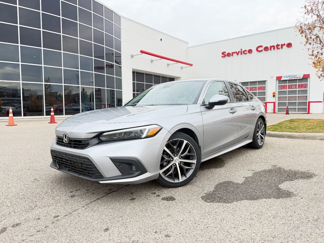 Lunar Silver Met 2022 Honda Civic Sedan Front-Wheel Drive Automatic