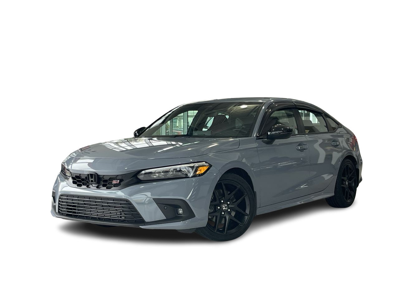 Gray (Sonic Grey Pearl) 2023 Honda Civic Sedan Front-Wheel Drive Manual
