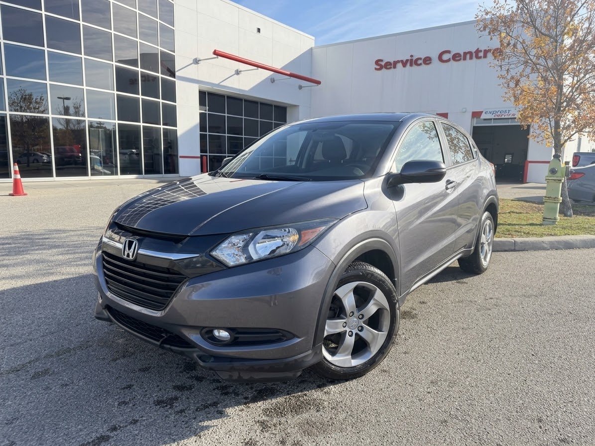 Gray 2018 Honda HR-V SUV / Crossover All-Wheel Drive Automatic
