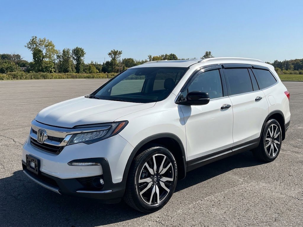 Platinum White Pearl 2021 Honda Pilot SUV / Crossover All-Wheel Drive Automatic